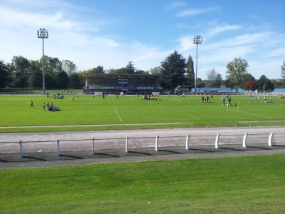 U9 sur le terrain d'honneur de Sède