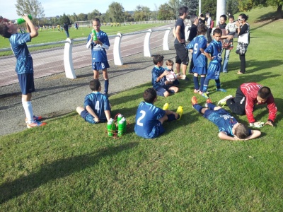 U11 - pause entre 2 rencontres !