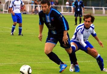 Clémençon, auteur du second but pour Saint-Gaudens.